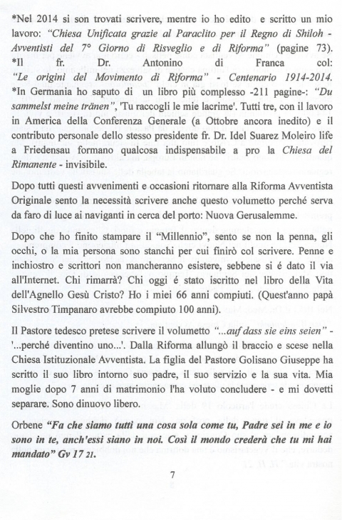 7 - NUOVA GERUSALEMME