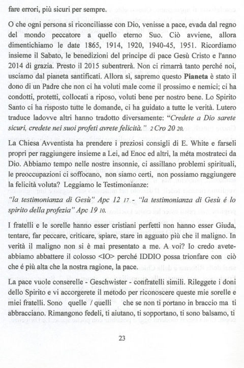 23 - NUOVA GERUSALEMME
