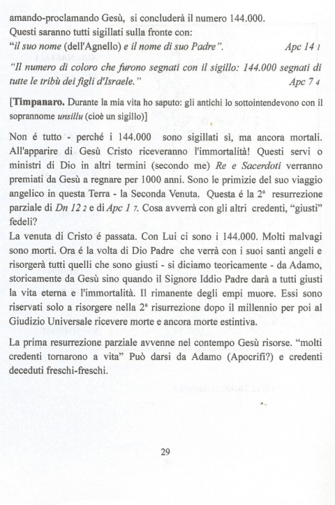 29 - NUOVA GERUSALEMME