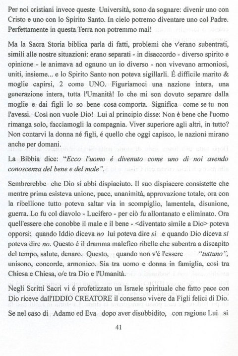 41 - NUOVA GERUSALEMME