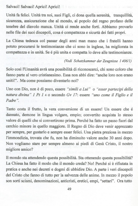 49 - NUOVA GERUSALEMME