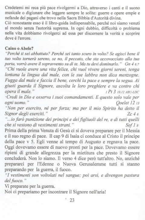 23 - NUOVA GERUSALEMME