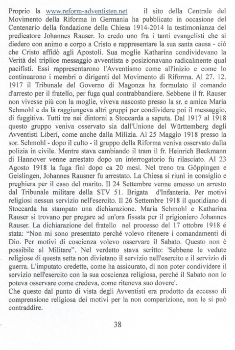 38 - NUOVA GERUSALEMME
