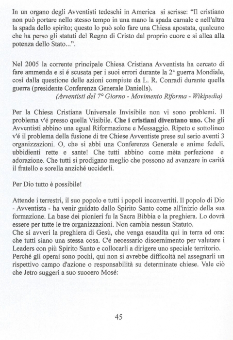 45 - NUOVA GERUSALEMME