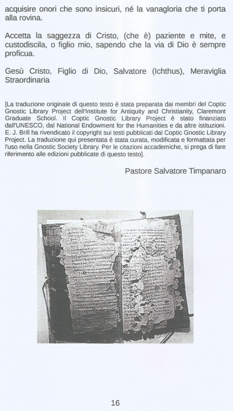 16 - NUOVA GERUSALEMME