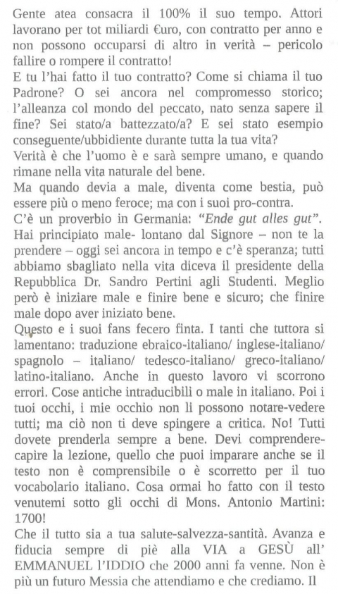 e - NUOVA GERUSALEMME